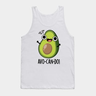 Avo-can-do Funny Avocado Puns Tank Top